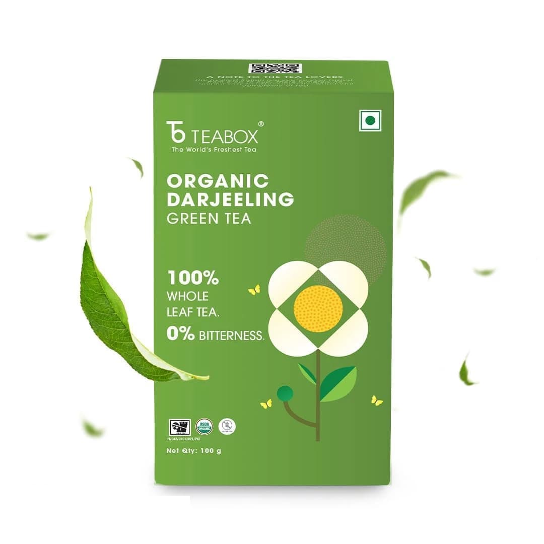 Buy Teabox Loose Leaf Green Tea Online - OLRAA Indian Snacks