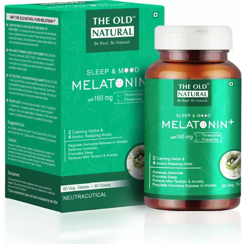 Buy The Old Natural Melatonin 160 Mg Tablets Online - OLRAA Indian Snacks
