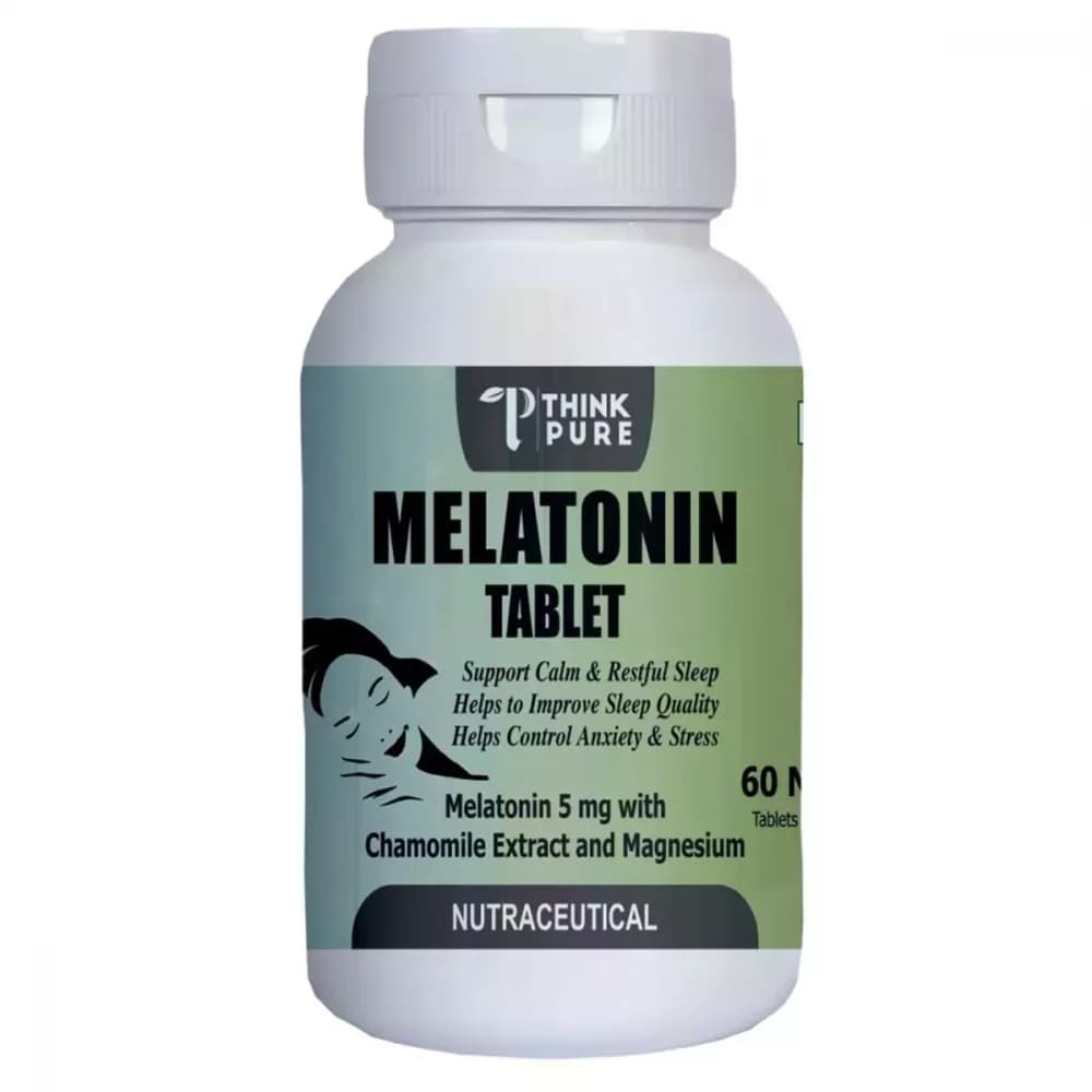 Buy Thinkpure Melatonin Tablet Online - OLRAA Indian Snacks