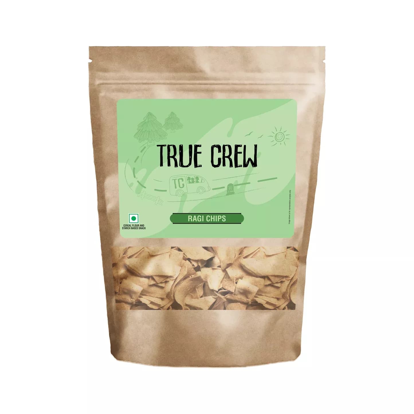 Buy True Crew Ragi Chips Online - OLRAA Indian Snacks
