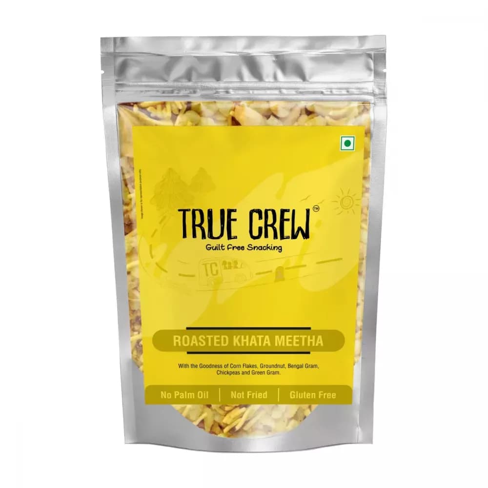 Buy True Crew Roasted Khata Meetha Online - OLRAA Indian Snacks