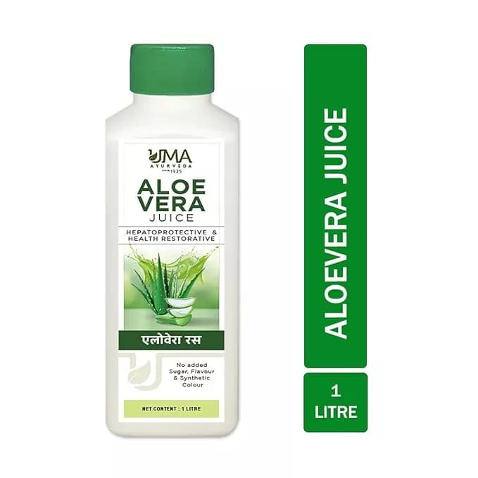 Buy Uma Ayurveda Aloevera Juice Online - OLRAA Indian Snacks