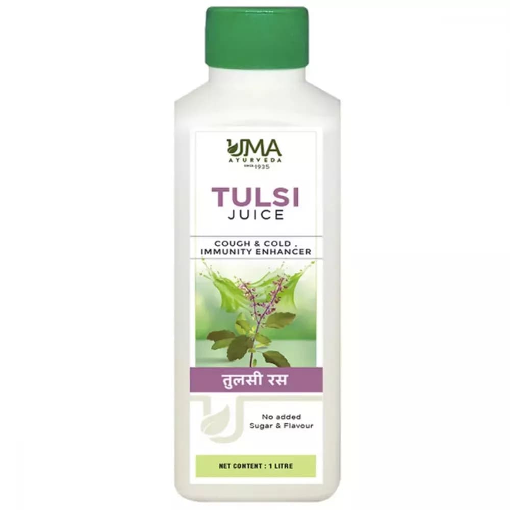 Buy Uma Ayurveda Tulsi Juice Online - OLRAA Indian Snacks