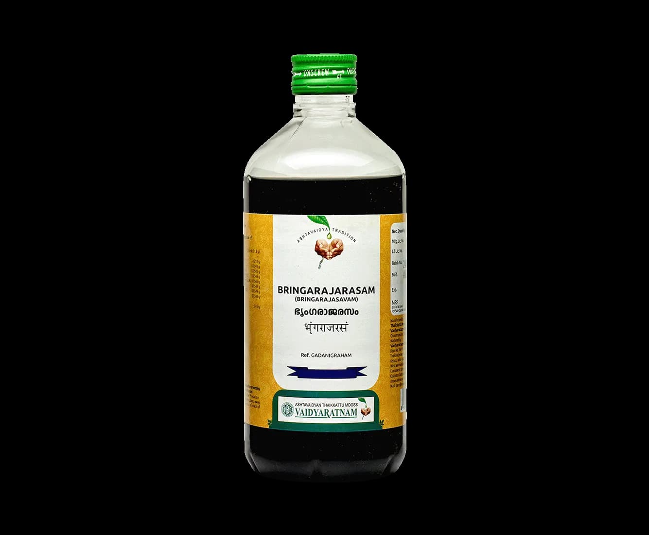 Buy Vaidyaratnam Bhringarajarasam Online - OLRAA Indian Snacks