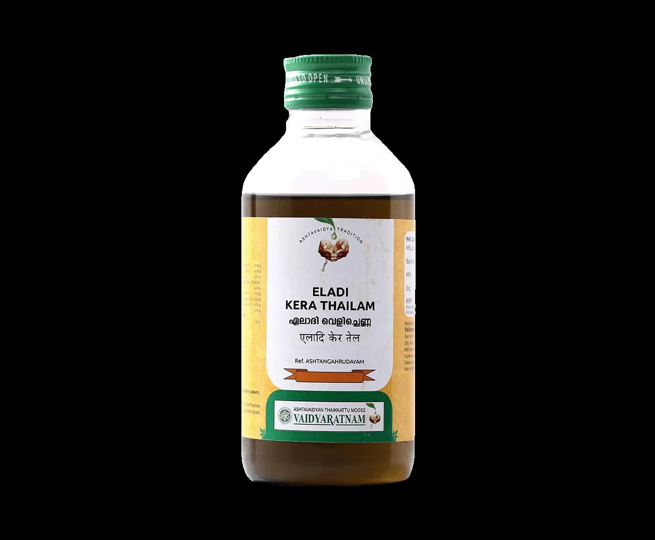Buy Vaidyaratnam Eladi Kera Thailam Online - OLRAA Indian Snacks