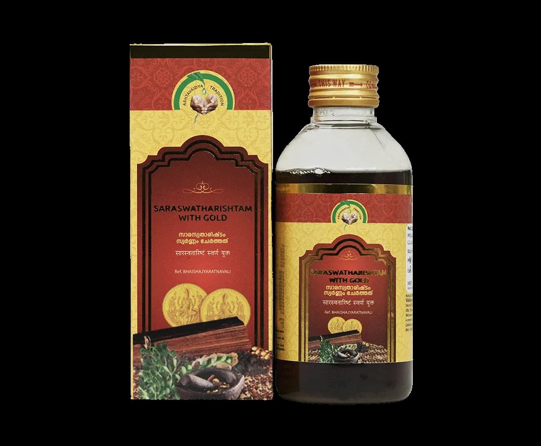 Buy Vaidyaratnam Saraswatharishtam Online - OLRAA Indian Snacks
