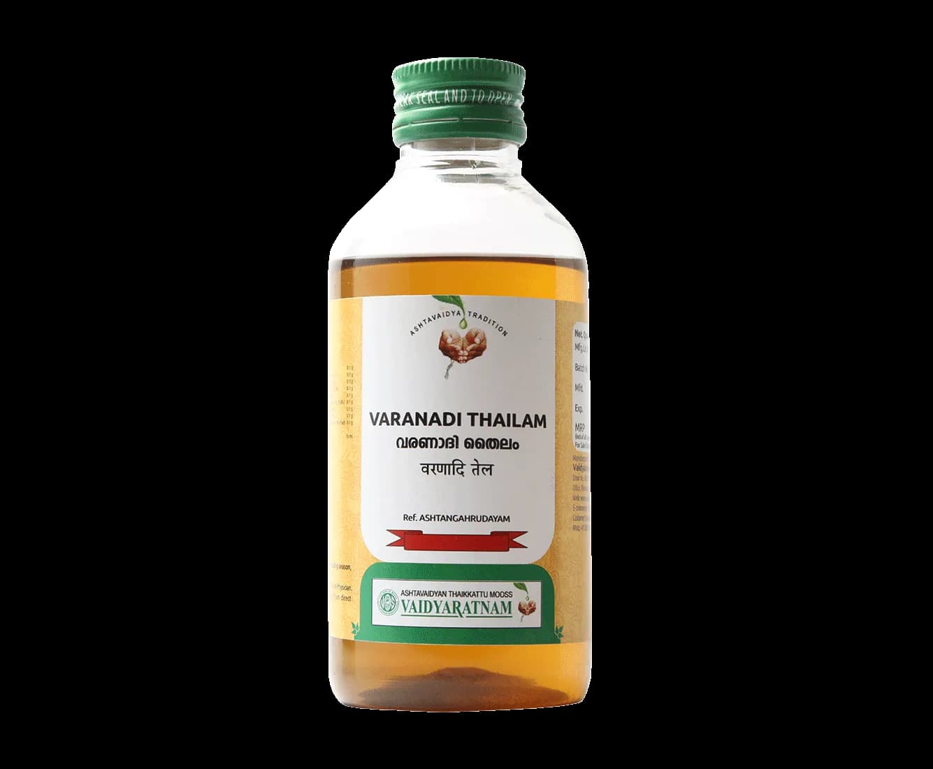 Buy Vaidyaratnam Varanadi Thailam Online - OLRAA Indian Snacks