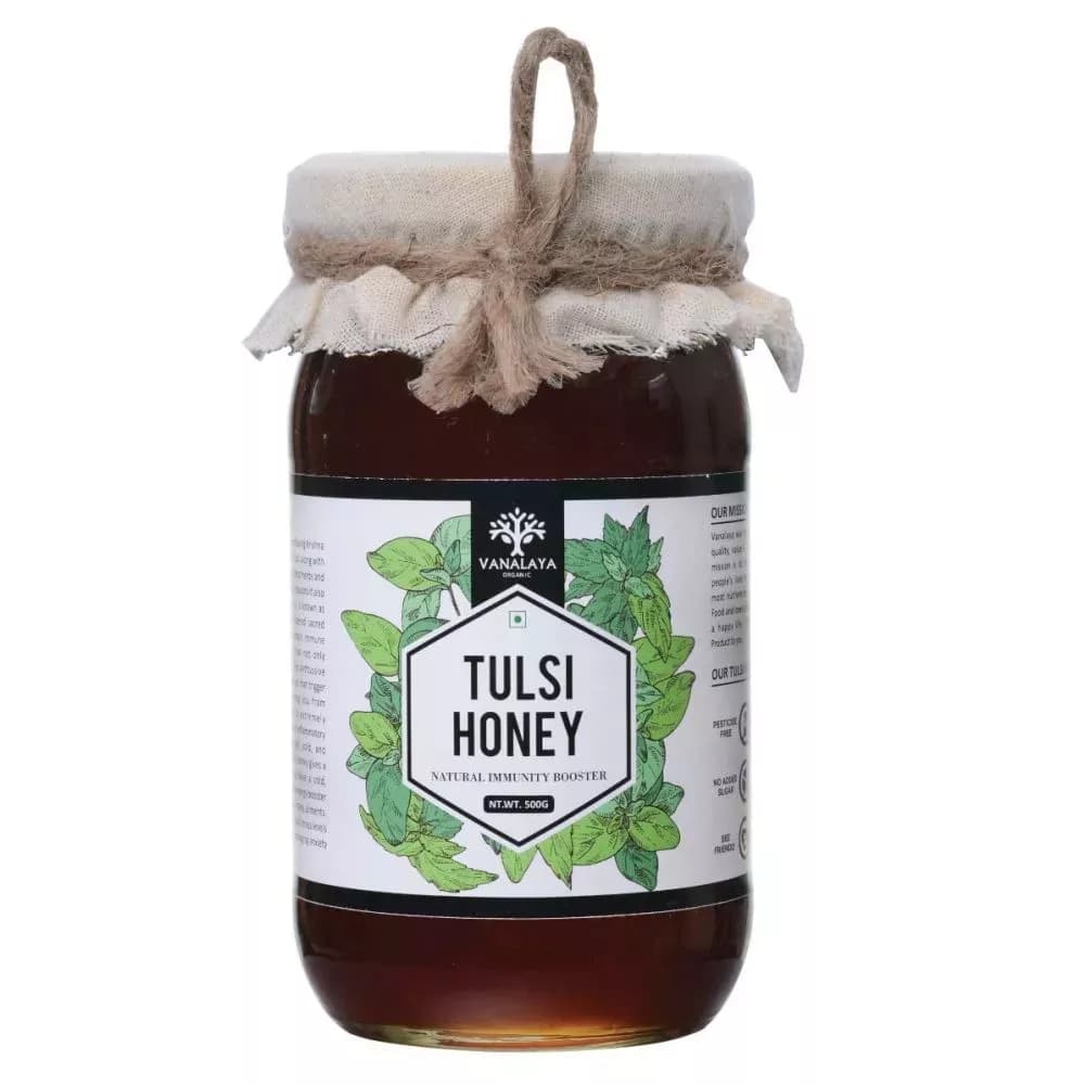 Buy Vanalaya Tulsi Honey Online - OLRAA Indian Snacks