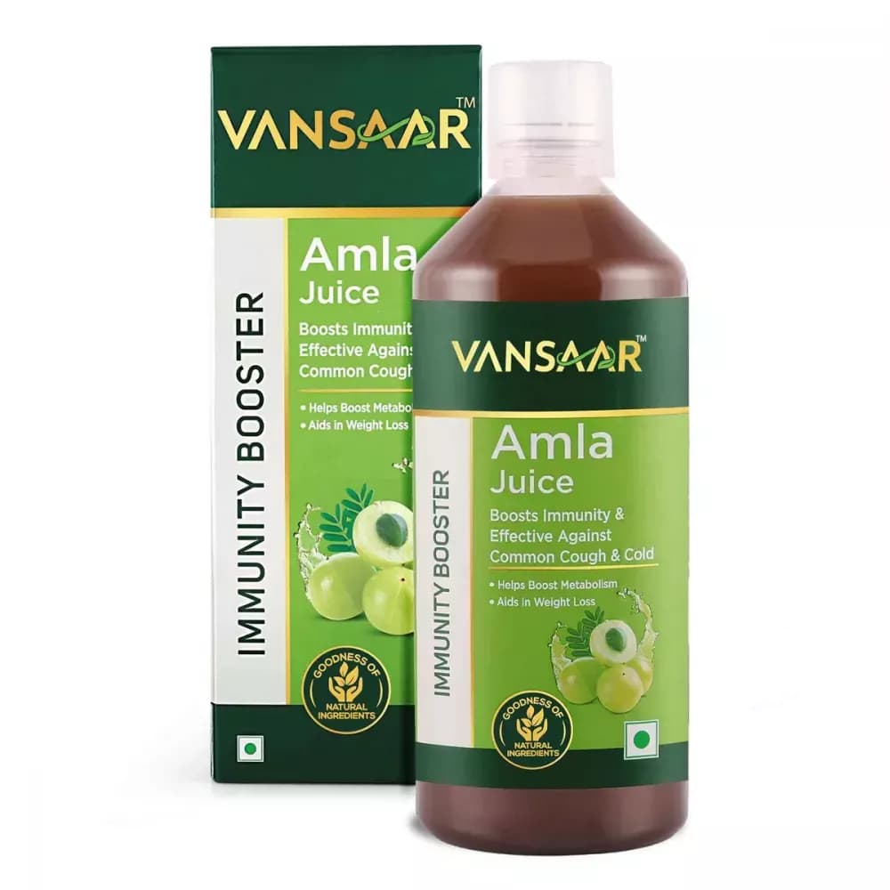 Buy Vansaar Amla Juice Online - OLRAA Indian Snacks