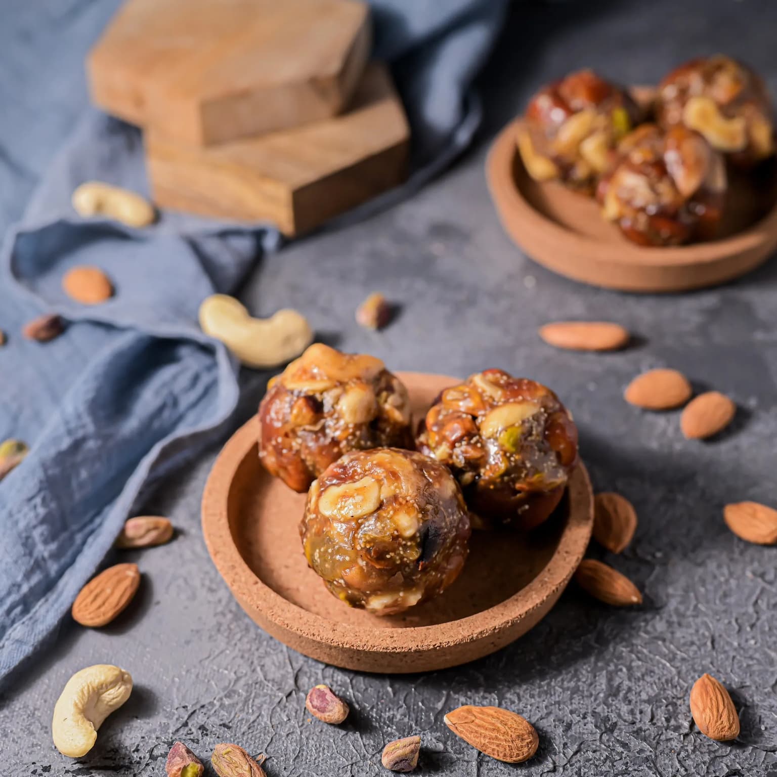 Buy Vellanki Foods Dry Fruit Laddu Online - OLRAA Indian Snacks