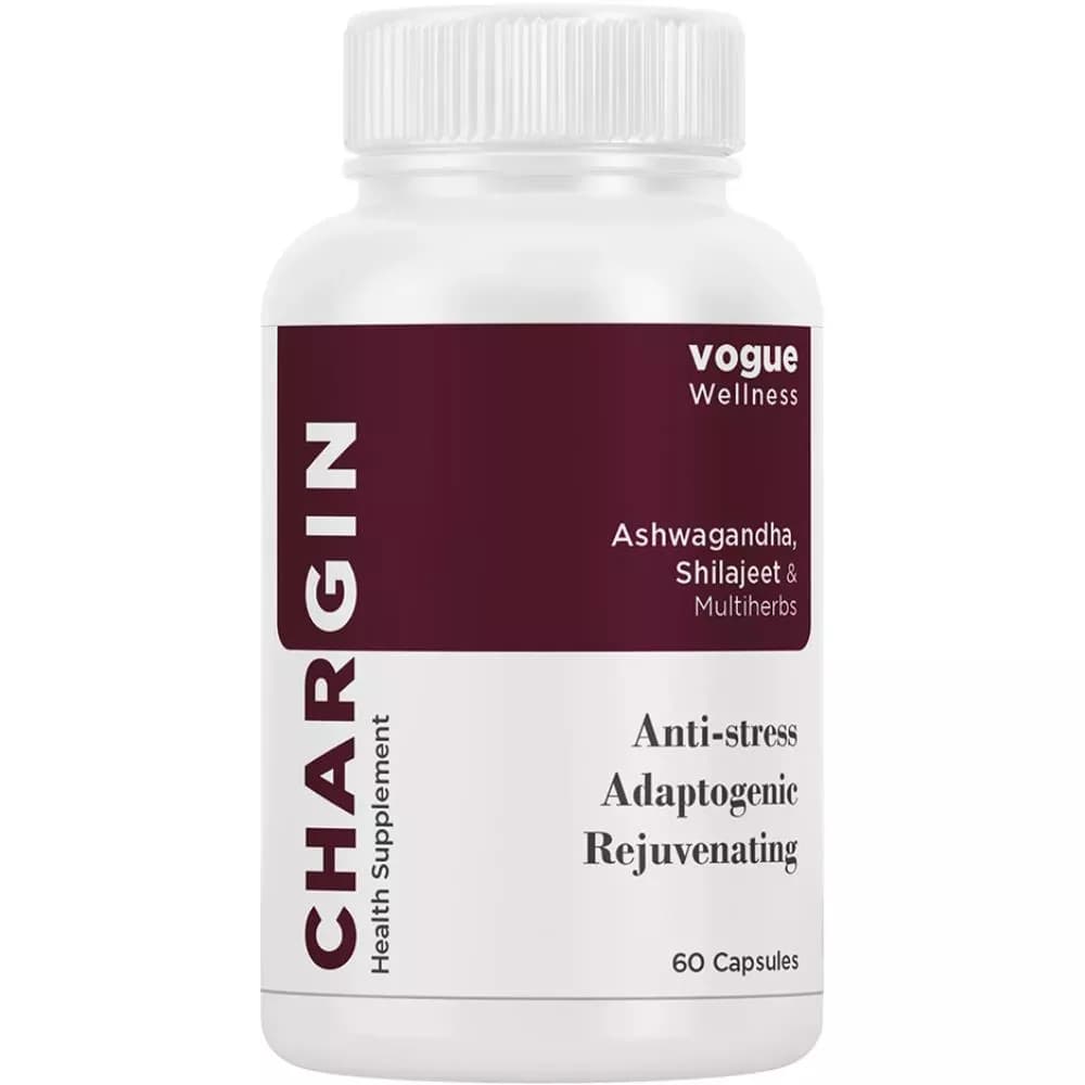 Buy Vogue Wellness Chargin Capsules Online - OLRAA Indian Snacks