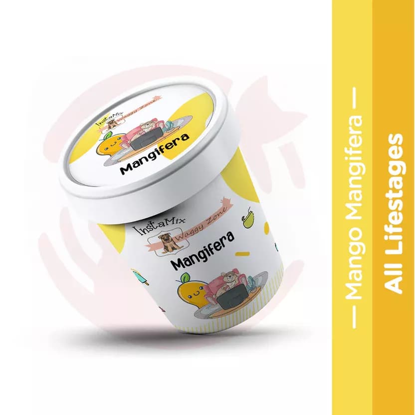 Buy Waggy Zone Vegan Doggy Ice Cream Insta Mix  Mango Magnifera Online - OLRAA Indian Snacks