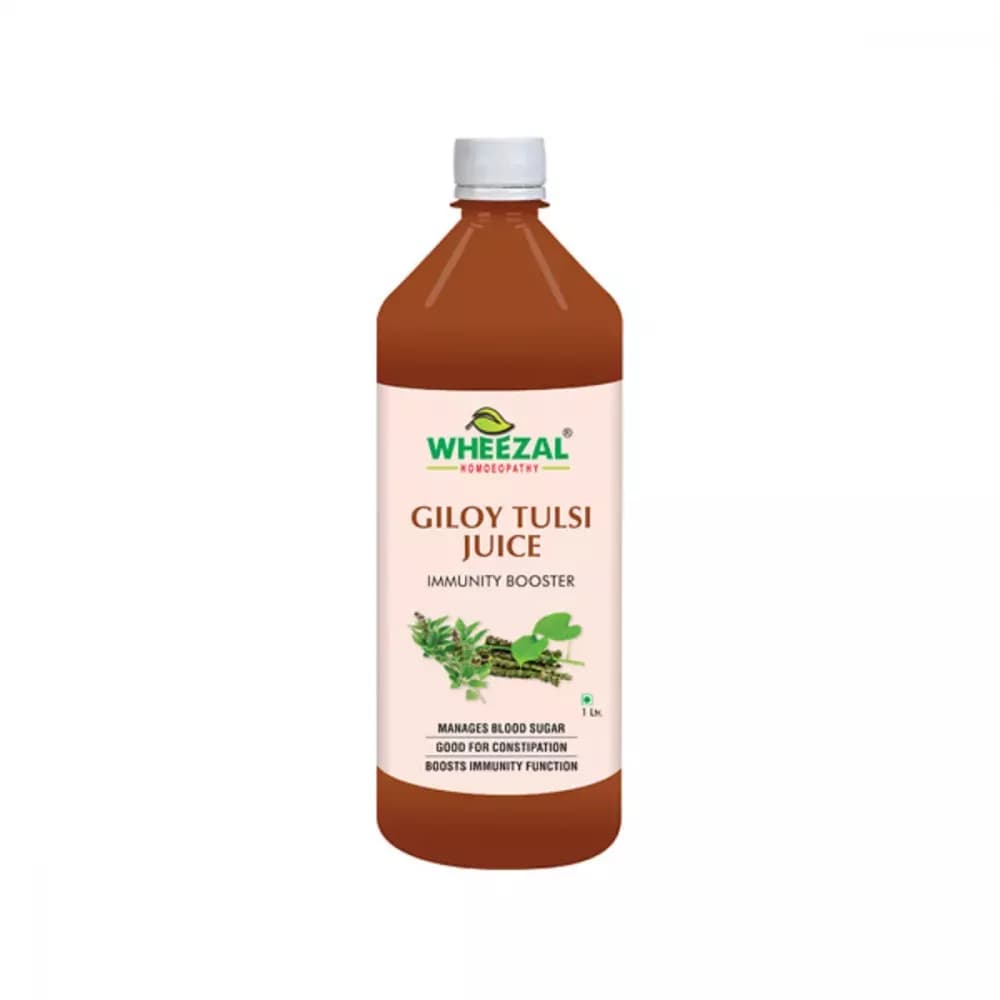 Buy Wheezal Giloy Tulsi Juice Online - OLRAA Indian Snacks