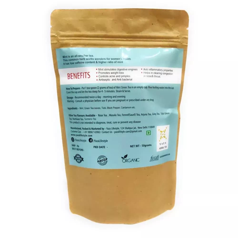 Yaza Mint Green Tea thumbnail 2