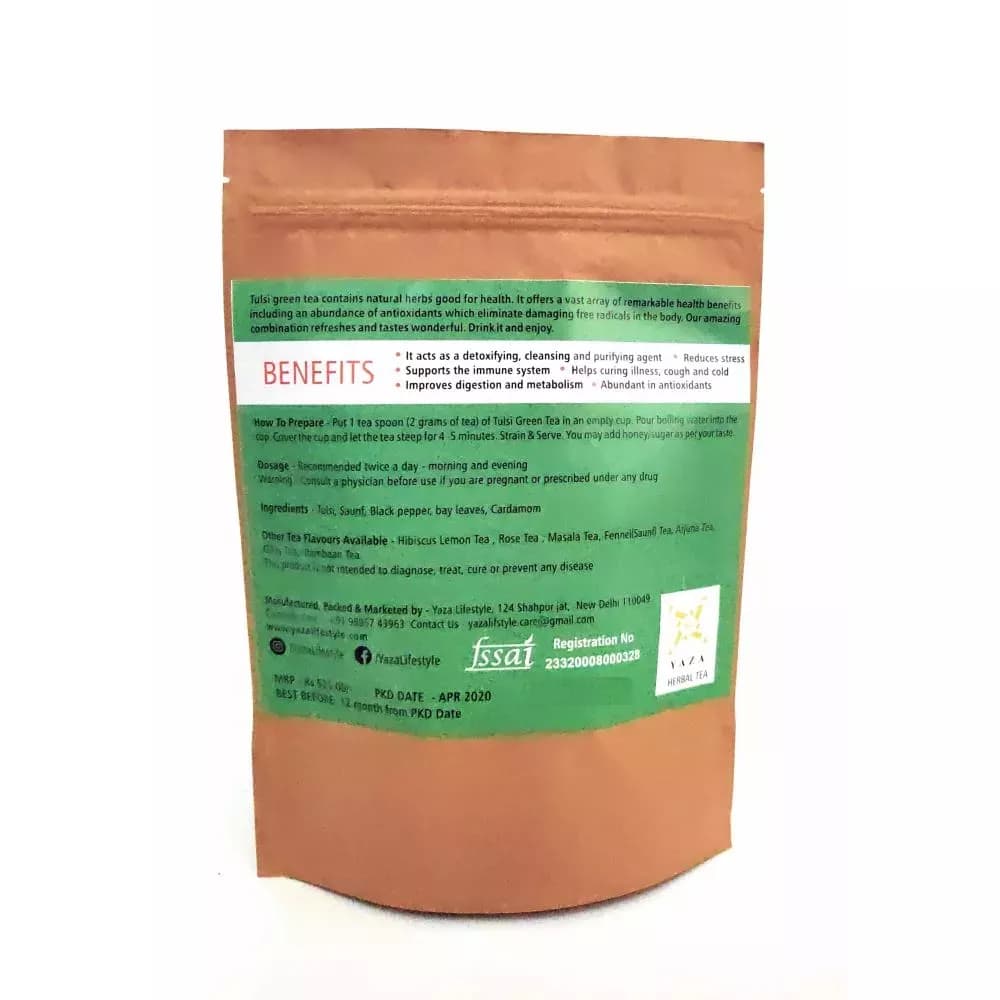 Yaza Tulsi Green Tea thumbnail 2