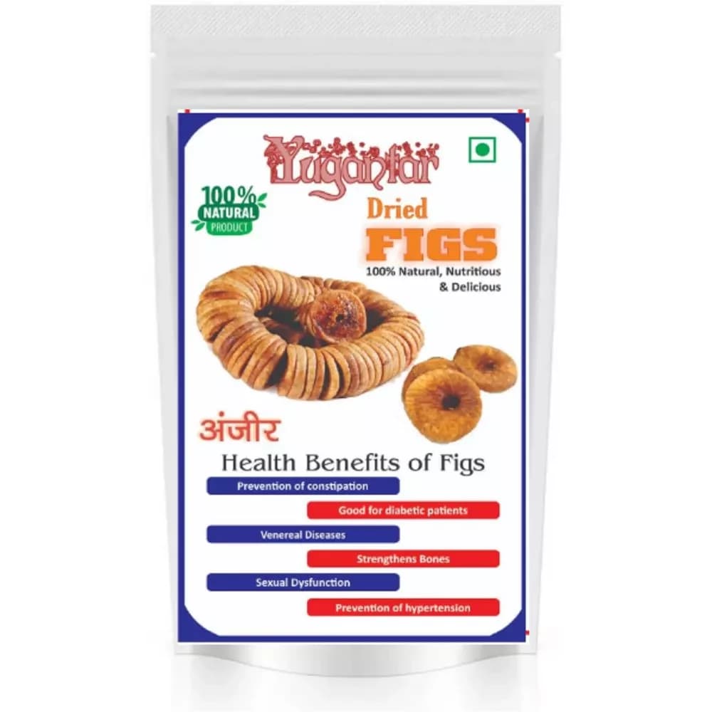 Buy Yugantar Anjeer Premium Quality Dried Figs Online - OLRAA Indian Snacks