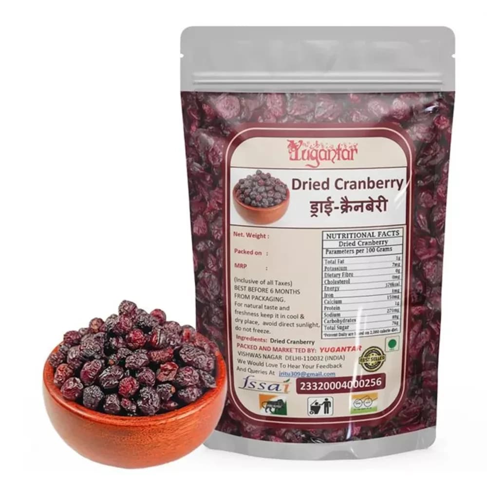 Buy Yugantar Dried Cranberry Online - OLRAA Indian Snacks