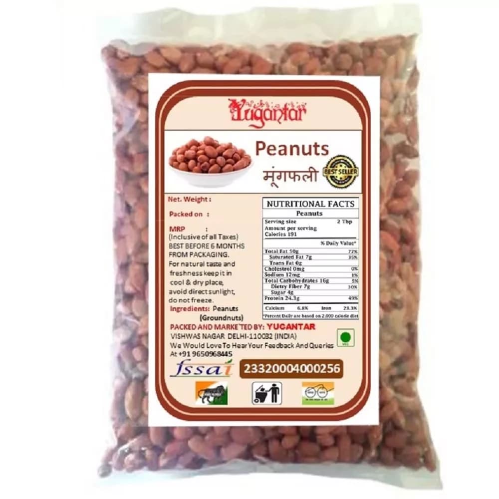Buy Yugantar Raw Peanuts Online - OLRAA Indian Snacks