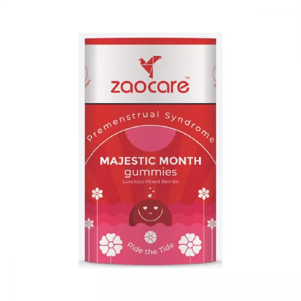 Buy Zaocare Majestic Month Gummies Online - OLRAA Indian Snacks