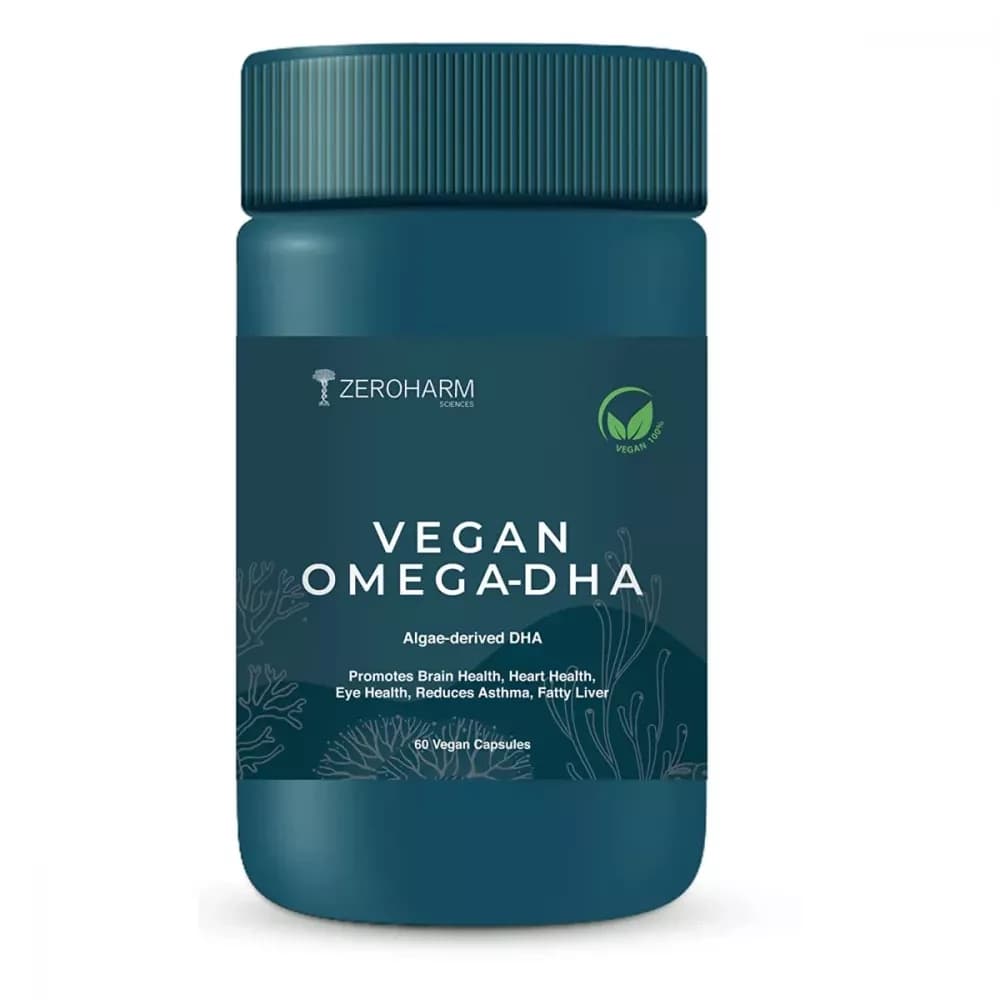 Buy Zeroharm Vegan Omega-Dha Capsule Online - OLRAA Indian Snacks