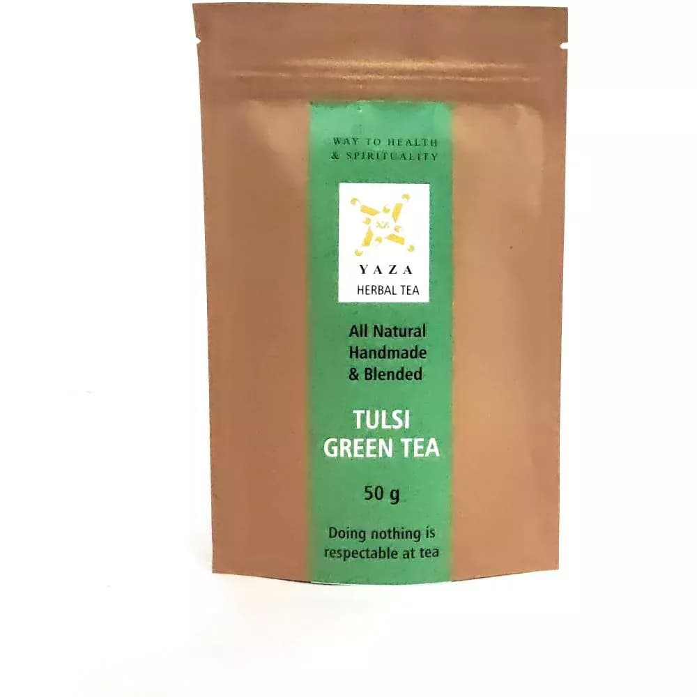 Yaza Tulsi Green Tea - - OLRAA Indian Snacks